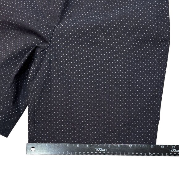 Hilary Radley Bermuda Shorts Womens XXL Navy/Off-White Stretch Preppy Beach NEW - Picture 11 of 13